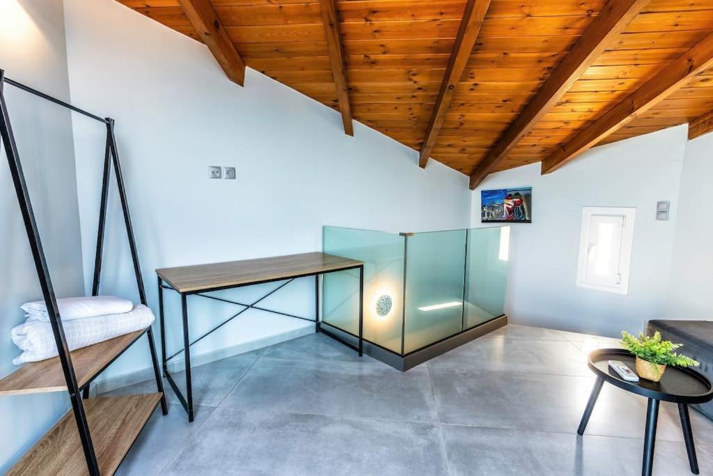 Zefyros Suite , Seafront Retreat ! Pánormos Exteriör bild