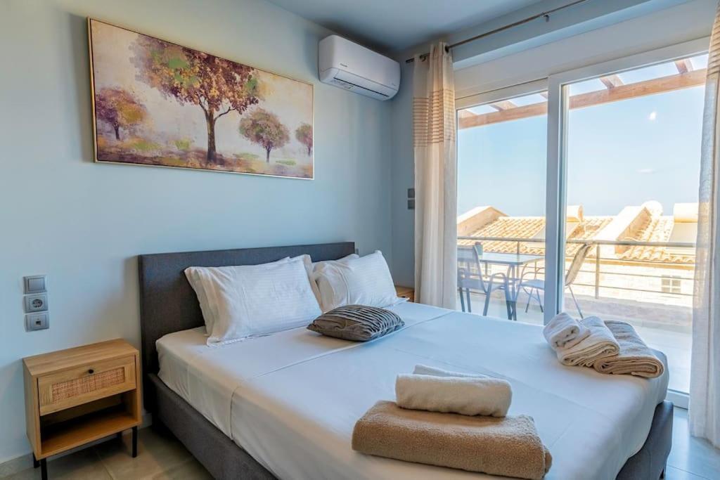 Zefyros Suite , Seafront Retreat ! Pánormos Exteriör bild